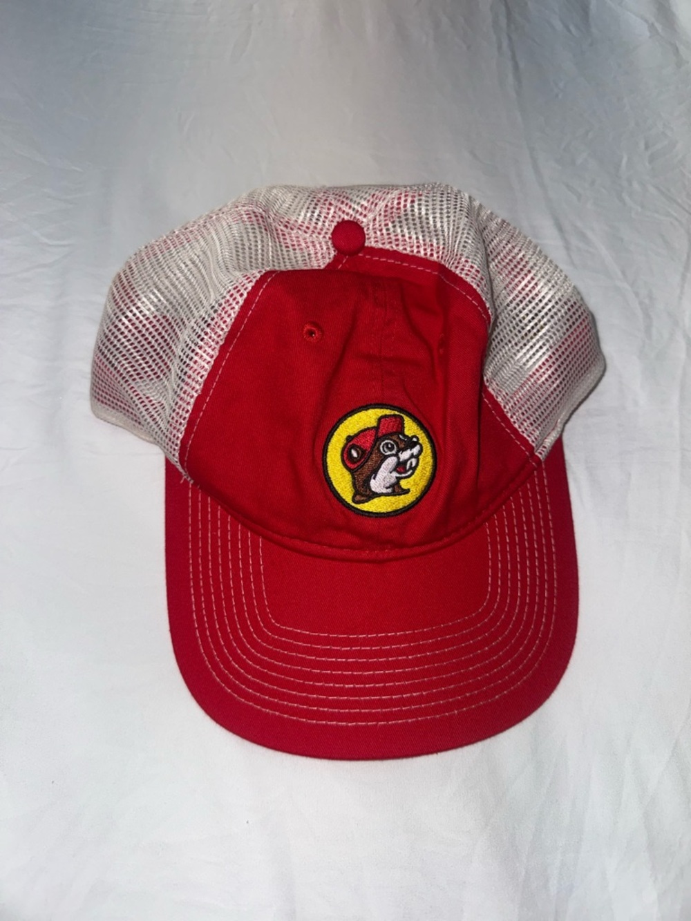 Buc-ee's Red Trucker Hat - Buc-ee's Logo Cap